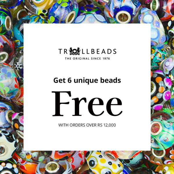 Bag of 6 Unique Beads