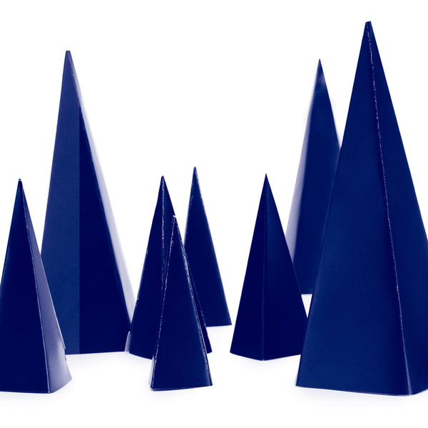 VM Christmas Cone Trees 10 pcs