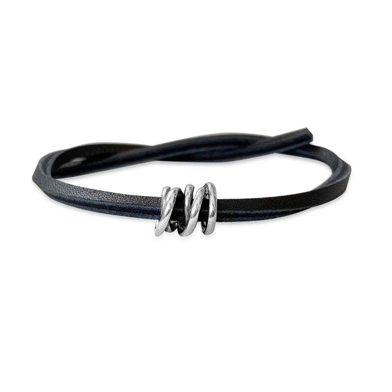 6pcs Multi-layer Punk Wrap Braided Wristband Leather Bracelets Cuff Bangle  Men | eBay