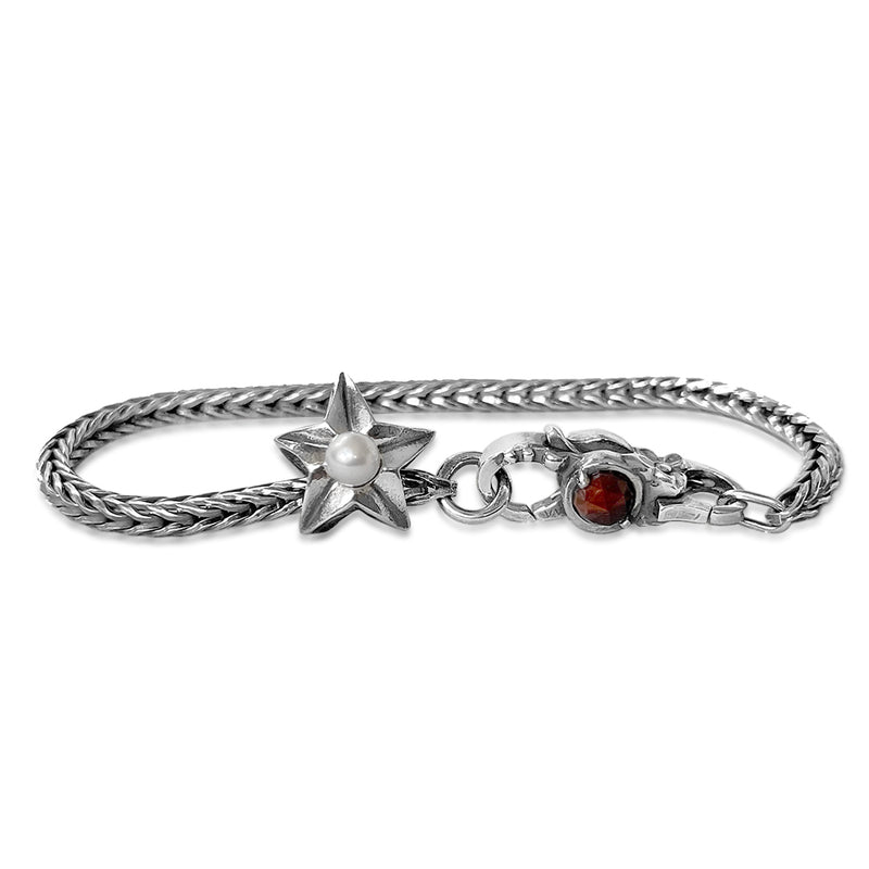 Cancer Star Sterling Silver Bracelet