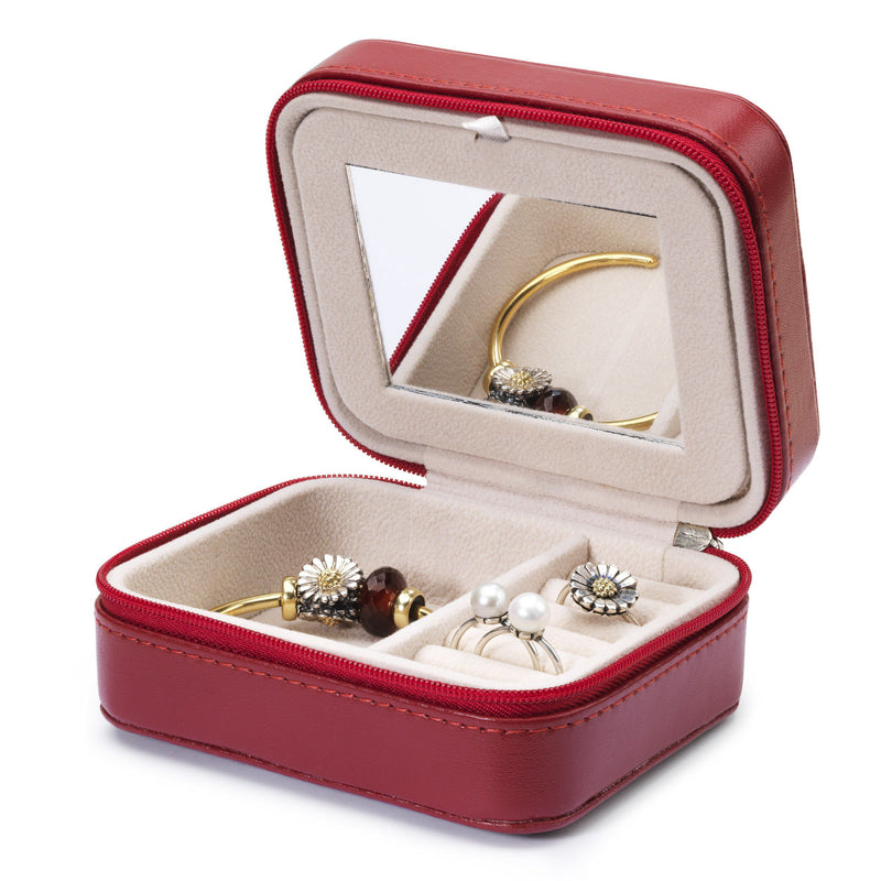 Burgundy Jewellery Box