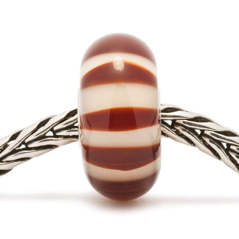Chocolate Stripe - Bead/Link