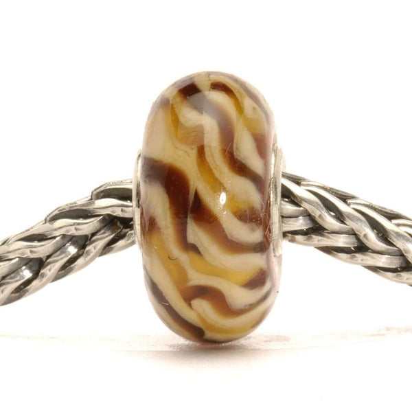 Clear Brown Braid - Bead/Link