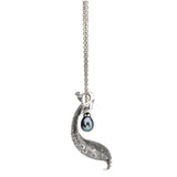 Fantasy Necklace with Peacock Pearl - Fantasy