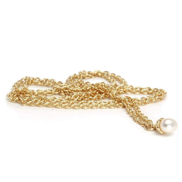 Fantasy Necklace With Pearl Gold - Fantasy