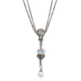 Fantasy Necklace With White Pearl - Fantasy