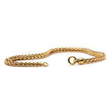 Gold 14 k Bracelet with Basic Lock - BOM Bracelet