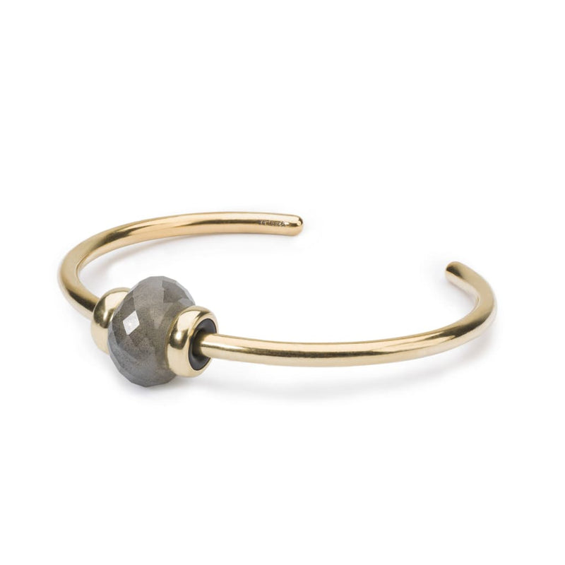 Gold Bangle with Labradorite - BOM Bangle