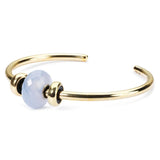 Gold Plated Bangle with 2 x Gold Spacers - BOM Bangle