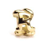 Letter Bead R Gold - Bead/Link