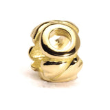 Letter O Bead Gold - Bead/Link