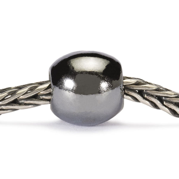 Silver Bead Black - Bead/Link